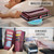 Google Pixel 11 Pro XL CaseMe C36 Card Slots Zipper Wallet RFID Anti-theft Leather Phone Case - Wine