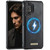 Samsung Galaxy A13 / A04s CaseMe C69 Series Magnetic Vegan Leather Back Phone Case - Black