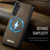 Samsung Galaxy A17 CaseMe C69 Series Magnetic Vegan Leather Back Phone Case - Coffee