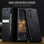 Samsung Galaxy A24 4G CaseMe 033 Calf Leather Lining Microfibre RFID Blocking Phone Case - Black