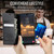 Samsung Galaxy A24 4G CaseMe 033 Calf Leather Lining Microfibre RFID Blocking Phone Case - Black