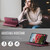 Samsung Galaxy A24 4G CaseMe 033 Calf Leather Lining Microfibre RFID Blocking Phone Case - Red