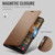 Samsung Galaxy A27 5G CaseMe 023 Butterfly Buckle Litchi Texture RFID Anti-theft Leather Phone Case - Brown