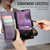 Samsung Galaxy A27 5G CaseMe 023 Butterfly Buckle Litchi Texture RFID Anti-theft Leather Phone Case - Purple