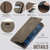Samsung Galaxy A27 5G CaseMe 033 Calf Leather Lining Microfibre RFID Blocking Phone Case - Coffee