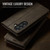 Samsung Galaxy A27 5G CaseMe 033 Calf Leather Lining Microfibre RFID Blocking Phone Case - Coffee