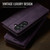 Samsung Galaxy A27 5G CaseMe 033 Calf Leather Lining Microfibre RFID Blocking Phone Case - Purple