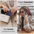 Samsung Galaxy A34 5G CaseMe 033 Calf Leather Lining Microfibre RFID Blocking Phone Case - Purple