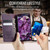 Samsung Galaxy A34 5G CaseMe 033 Calf Leather Lining Microfibre RFID Blocking Phone Case - Purple