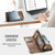 Samsung Galaxy A37 5G CaseMe 008 Detachable Multifunctional Leather Phone Case - Brown