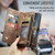 Samsung Galaxy A37 5G CaseMe 008 Detachable Multifunctional Leather Phone Case - Brown