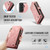 Samsung Galaxy A37 5G CaseMe 008 Detachable Multifunctional Leather Phone Case - Pink