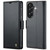 Samsung Galaxy A37 5G CaseMe 023 Butterfly Buckle Litchi Texture RFID Anti-theft Leather Phone Case - Black