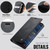 Samsung Galaxy A37 5G CaseMe 033 Calf Leather Lining Microfibre RFID Blocking Phone Case - Black