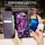 Samsung Galaxy A37 5G CaseMe 033 Calf Leather Lining Microfibre RFID Blocking Phone Case - Purple