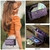 Samsung Galaxy A37 5G CaseMe C36 Card Slots Zipper Wallet RFID Anti-theft Leather Phone Case - Purple