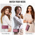Samsung Galaxy A37 5G CaseMe C36 Card Slots Zipper Wallet RFID Anti-theft Leather Phone Case - Red