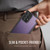 Samsung Galaxy A53 5G CaseMe C69 Series Magnetic Vegan Leather Back Phone Case - Purple
