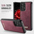 Samsung Galaxy A53 5G CaseMe C69 Series Magnetic Vegan Leather Back Phone Case - Red