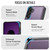 Samsung Galaxy A55 5G / A35 5G CaseMe C69 Series Magnetic Vegan Leather Back Phone Case - Purple