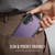 Samsung Galaxy A55 5G / A35 5G CaseMe C69 Series Magnetic Vegan Leather Back Phone Case - Purple