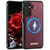 Samsung Galaxy A55 5G / A35 5G CaseMe C69 Series Magnetic Vegan Leather Back Phone Case - Red