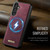 Samsung Galaxy A55 5G / A35 5G CaseMe C69 Series Magnetic Vegan Leather Back Phone Case - Red