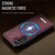 Samsung Galaxy A55 5G / A35 5G CaseMe C69 Series Magnetic Vegan Leather Back Phone Case - Red