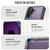 Samsung Galaxy A56 5G CaseMe C69 Series Magnetic Vegan Leather Back Phone Case - Purple