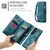 Samsung Galaxy A57 5G CaseMe 008 Detachable Multifunctional Leather Phone Case - Blue