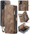 Samsung Galaxy A57 5G CaseMe 008 Detachable Multifunctional Leather Phone Case - Brown