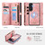 Samsung Galaxy A57 5G CaseMe 008 Detachable Multifunctional Leather Phone Case - Pink
