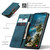 Samsung Galaxy A57 5G CaseMe 013 Multifunctional Horizontal Flip Leather Phone Case - Blue