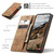 Samsung Galaxy A57 5G CaseMe 013 Multifunctional Horizontal Flip Leather Phone Case - Brown