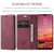Samsung Galaxy A57 5G CaseMe 013 Multifunctional Horizontal Flip Leather Phone Case - Red