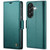 Samsung Galaxy A57 5G CaseMe 023 Butterfly Buckle Litchi Texture RFID Anti-theft Leather Phone Case - Green
