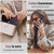 Samsung Galaxy A57 5G CaseMe 033 Calf Leather Lining Microfibre RFID Blocking Phone Case - Purple