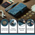 Samsung Galaxy A57 5G CaseMe C30 Card Slots Zipper Wallet Leather Phone Case - Blue