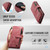 Samsung Galaxy A57 5G CaseMe C30 Card Slots Zipper Wallet Leather Phone Case - Red