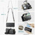 Samsung Galaxy A57 5G CaseMe C36 Card Slots Zipper Wallet RFID Anti-theft Leather Phone Case - Black