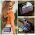 Samsung Galaxy A57 5G CaseMe C36 Card Slots Zipper Wallet RFID Anti-theft Leather Phone Case - Purple