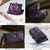 Samsung Galaxy A57 5G CaseMe C39 RFID Blocking Zipper Wallet Leather Phone Case with Crossbody Strap - Purple