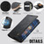 Samsung Galaxy A57 5G CaseMe C49 Magnetic RFID Blocking Detachable Wallet Leather Phone Case - Black