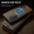 Samsung Galaxy A57 5G CaseMe C49 Magnetic RFID Blocking Detachable Wallet Leather Phone Case - Coffee