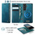 Samsung Galaxy A57 5G CaseMe C49 Magnetic RFID Blocking Detachable Wallet Leather Phone Case - Green