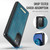Samsung Galaxy S20 CaseMe C69 Series Magnetic Vegan Leather Back Phone Case - Green