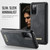 Samsung Galaxy S20 FE CaseMe C69 Series Magnetic Vegan Leather Back Phone Case - Black