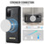Samsung Galaxy S20 FE CaseMe C69 Series Magnetic Vegan Leather Back Phone Case - Black