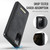 Samsung Galaxy S20 FE CaseMe C69 Series Magnetic Vegan Leather Back Phone Case - Black