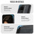 Samsung Galaxy S20 Ultra CaseMe C69 Series Magnetic Vegan Leather Back Phone Case - Black